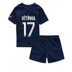 Baby Fußballbekleidung Paris Saint-Germain Vitinha Ferreira #17 Heimtrikot 2022-23 Kurzarm (+ kurze hosen)